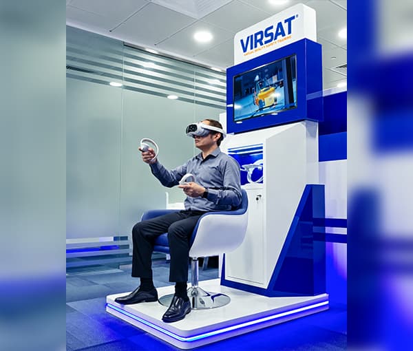 A dedicated VR training center at your own site